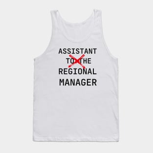 Assistant to the Regional Manager funny Tank Top